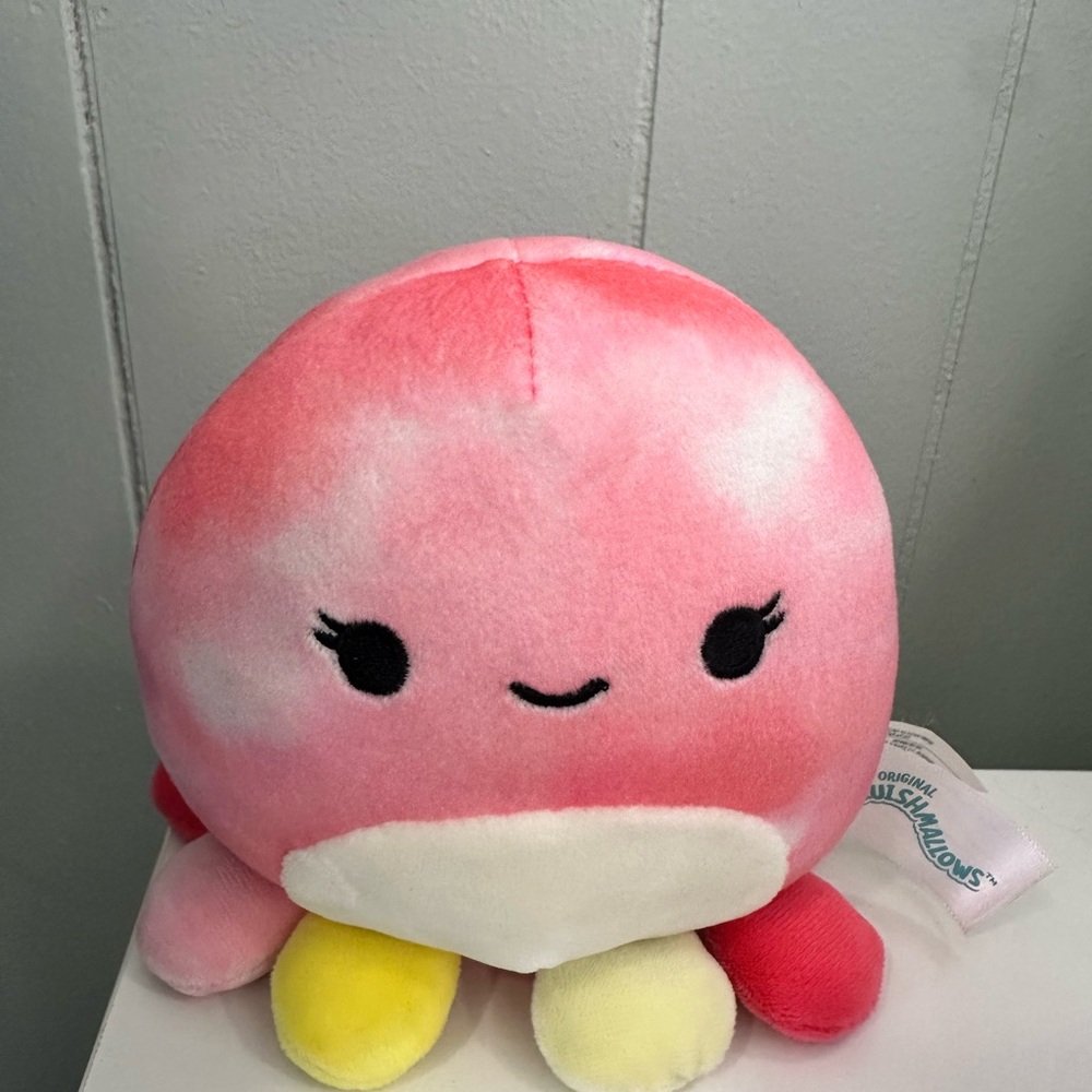 Squishmallows Pink Octopus Plush Toy